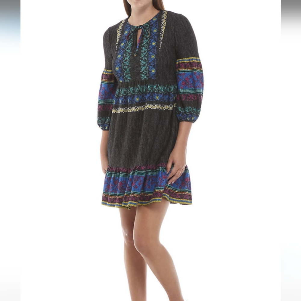 Violet Weekend Multi Boho Dress